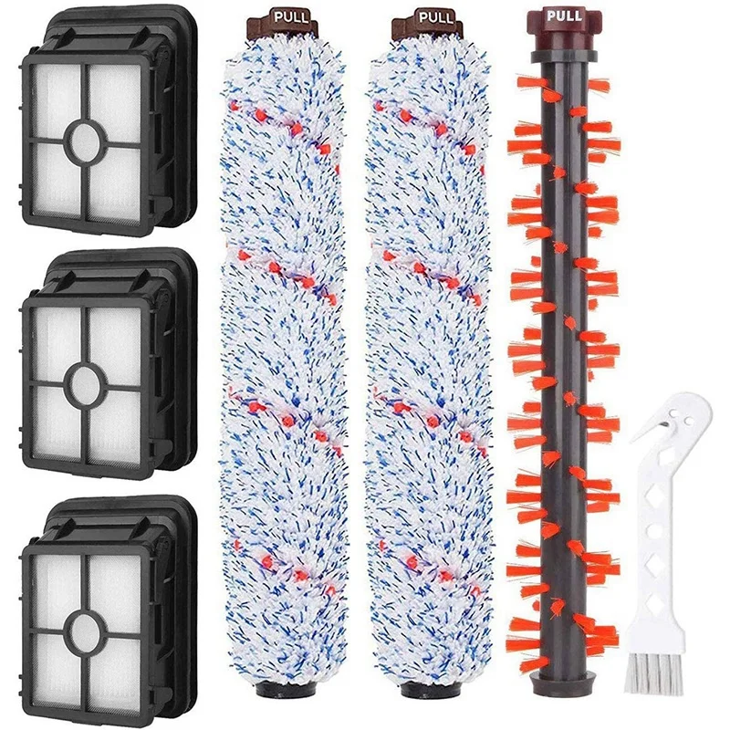 7PCS Replacement Part for Bissell Crosswave 1866 Area Rug Brush Roll/ Multi-Surface Brush Roll/Vacuum Filter Replacement
7PCS Replacement Part for Bissell Crosswave 1866 Area Rug Brush Roll/ Multi-Surface Brush Roll/Vacuum Filter Replacement