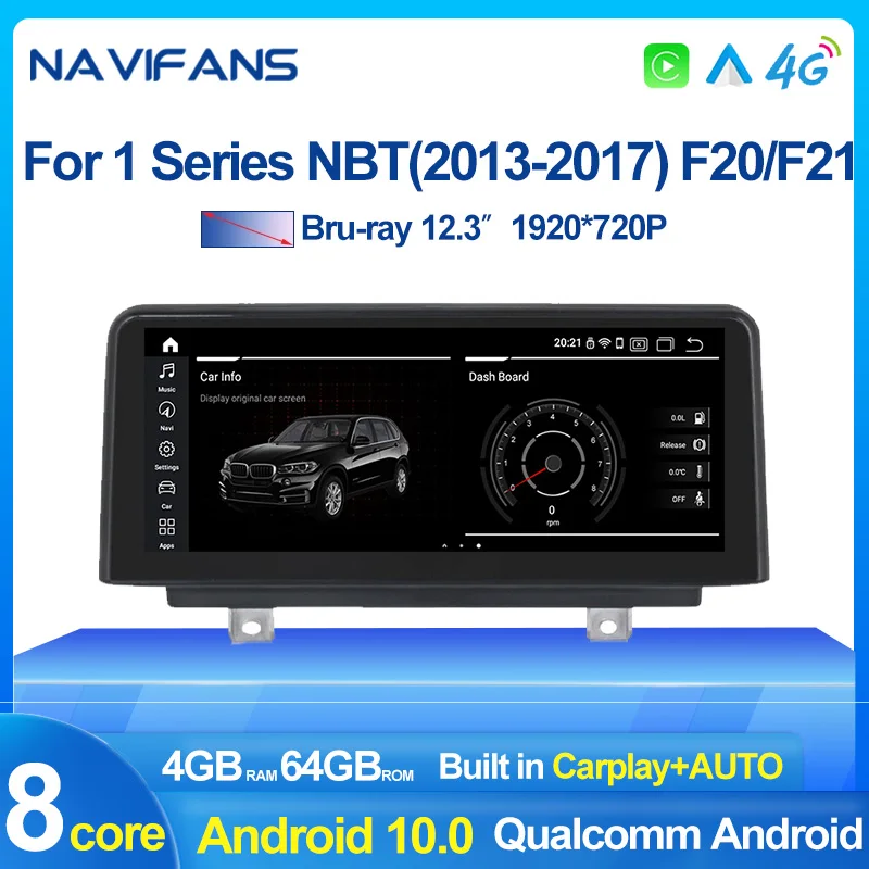 Car Multimedia Android10 10.25'' 4G+64G 8Core 4G LTE WIFI For BMW F30/F31/F34/F20/F21/F32/F33/F36 Car Multimedia GPS Navigator
Car Multimedia Android10 10.25'' 4G+64G 8Core 4G LTE WIFI For BMW F30/F31/F34/F20/F21/F32/F33/F36 Car Multimedia GPS Navigator