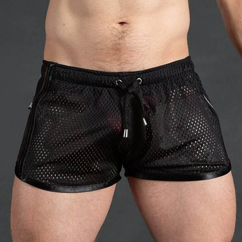 Men's Shorts Casual Gym Fitness Training Sexy Mesh Breathable Sports Beach Swim Trunks Swimwear Surfing Beach Bather For Wading
Men's Shorts Casual Gym Fitness Training Sexy Mesh Breathable Sports Beach Swim Trunks Swimwear Surfing Beach Bather For Wading