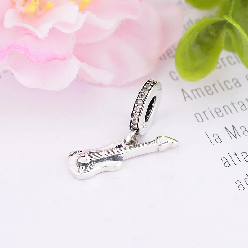 Fit Original Pan Charm Bracelet Authentic 925 Sterling Silver Rock Music Guitar Bead Making Berloque Punk Style Dangle 2020
Fit Original Pan Charm Bracelet Authentic 925 Sterling Silver Rock Music Guitar Bead Making Berloque Punk Style Dangle 2020
