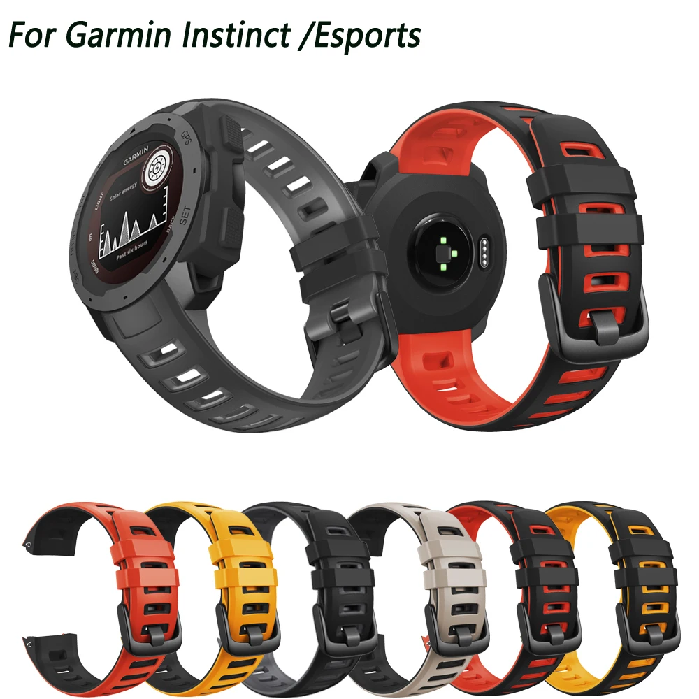 Silicone Watch Band Strap Bracelet Correa Accessories For Garmin Instinct/Esports/Tide/Solar Smart Watch Replacement Wristband
Silicone Watch Band Strap Bracelet Correa Accessories For Garmin Instinct/Esports/Tide/Solar Smart Watch Replacement Wristband