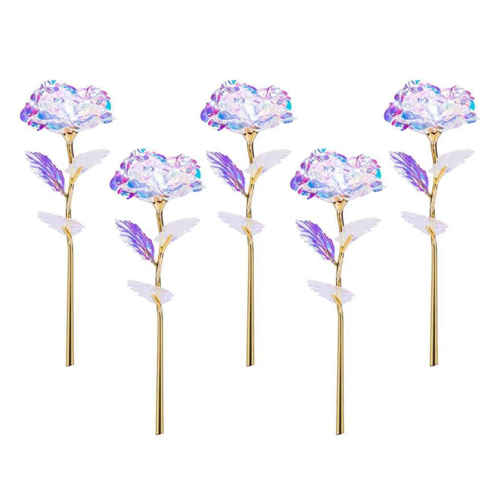 Flower Valentine's Day Simulation Rose 5PCS 24k Gold Creative Gift.Decoration Home Ornaments Wedding Decor Anniversary Gift
Flower Valentine's Day Simulation Rose 5PCS 24k Gold Creative Gift.Decoration Home Ornaments Wedding Decor Anniversary Gift