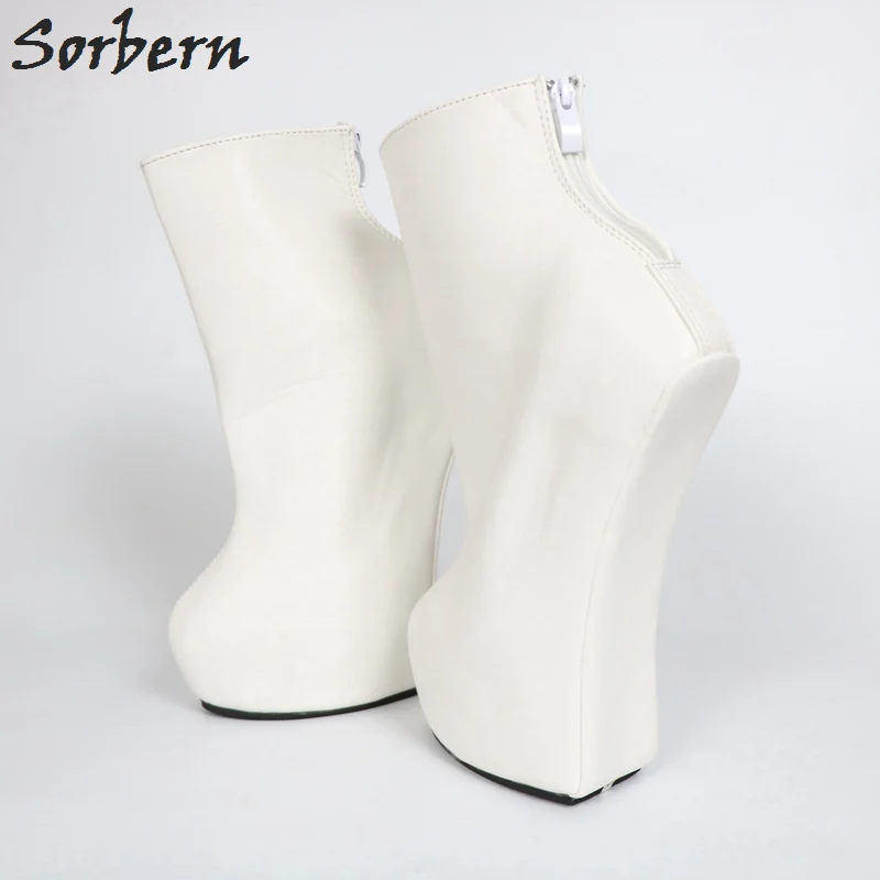 Sorbern Ankle Ballet Boots Wedge Heeled Thick Platform Heelless Short Boots For Womens Autumn Boots Big Size Women Ankle Boots
Sorbern Ankle Ballet Boots Wedge Heeled Thick Platform Heelless Short Boots For Womens Autumn Boots Big Size Women Ankle Boots