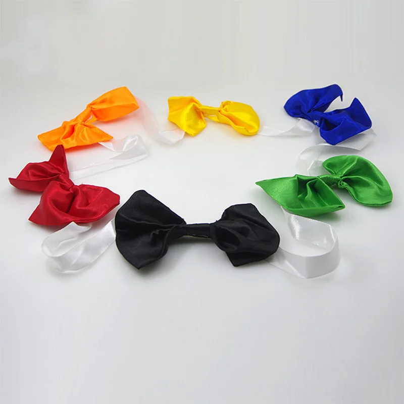 6pcs/Set Quick Change Bow Tie Magic Tricks Bow Tie Discolor Magic Props Close Up Stage Magic Toy Children Fun Easy Magie 
6pcs/Set Quick Change Bow Tie Magic Tricks Bow Tie Discolor Magic Props Close Up Stage Magic Toy Children Fun Easy Magie