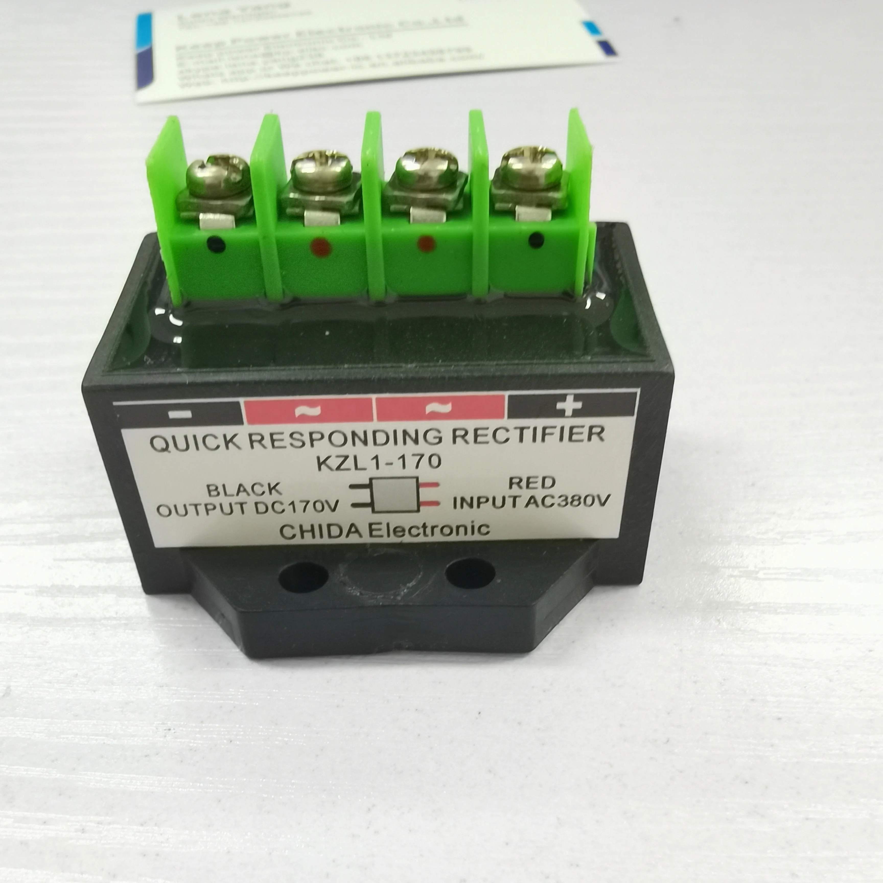 KZL1-170 быстро двигатель выпрямителя тока тормозной выпрямитель AC380V DC170V |