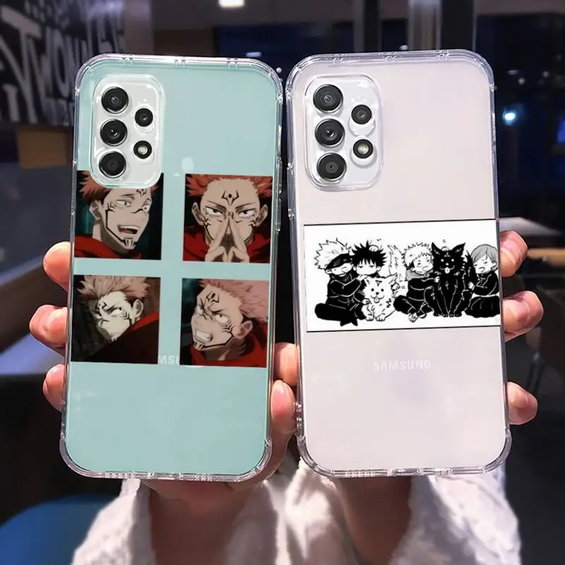 Jujutsu Kaisen Phone Case for Samsung A 51 50 52 12 21s 31 40 70 71 note S 20 10 21 ultra plus fe clear coque shell Luxury
Jujutsu Kaisen Phone Case for Samsung A 51 50 52 12 21s 31 40 70 71 note S 20 10 21 ultra plus fe clear coque shell Luxury