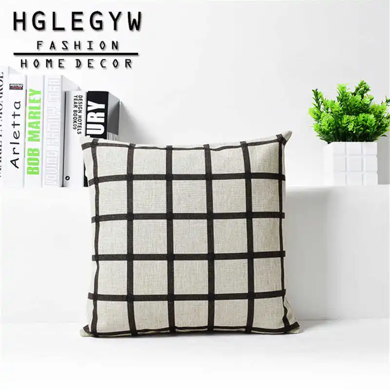 Nordic Simple Geometric Cushion Cover Black And White Throw Pillowcase Cotton Linen Printed Pillow Covers Home Sofa Decoration
Nordic Simple Geometric Cushion Cover Black And White Throw Pillowcase Cotton Linen Printed Pillow Covers Home Sofa Decoration