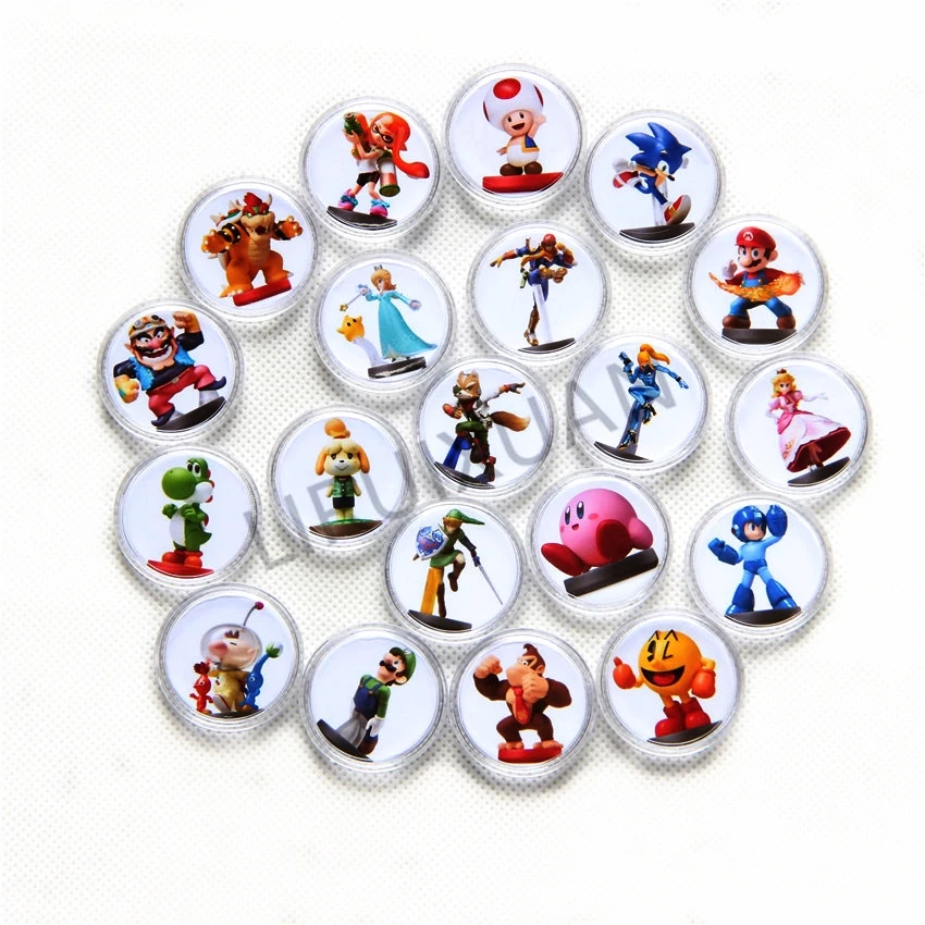 20pcs Kart 8 NFC Equipment Game Cards Collection Ntag215 Tag Exquisite Circular Coin Cards For Amxxbo Card NS Switch WiiU
20pcs Kart 8 NFC Equipment Game Cards Collection Ntag215 Tag Exquisite Circular Coin Cards For Amxxbo Card NS Switch WiiU