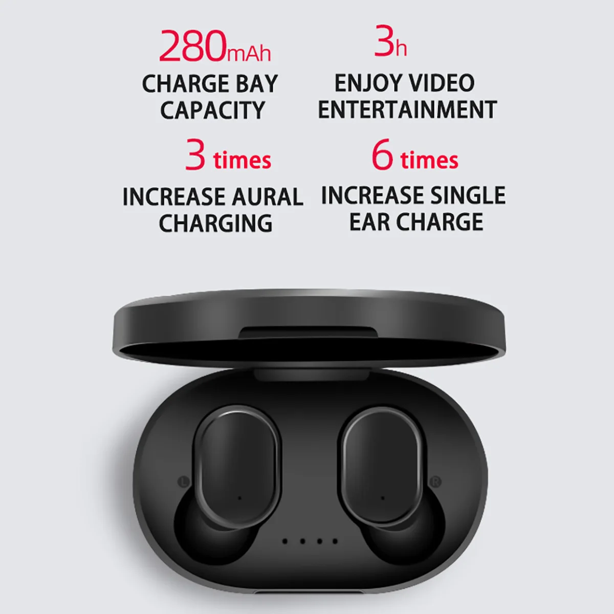 A6S Pro Lovely Fresh Style Wireless Earphones Bluetooth 5.0 Mini Headphones Stereo HI-FI Music Earbuds with Mic and Charging Box 
A6S Pro Lovely Fresh Style Wireless Earphones Bluetooth 5.0 Mini Headphones Stereo HI-FI Music Earbuds with Mic and Charging Box