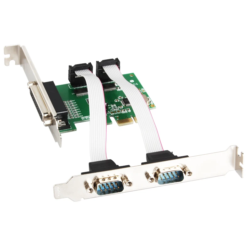 Add On Cards 2-Port DB-9 Serial (RS-232) + 1-Port DB-25 Parallel Printer PCI-e Expansion Card Best Price
Add On Cards 2-Port DB-9 Serial (RS-232) + 1-Port DB-25 Parallel Printer PCI-e Expansion Card Best Price