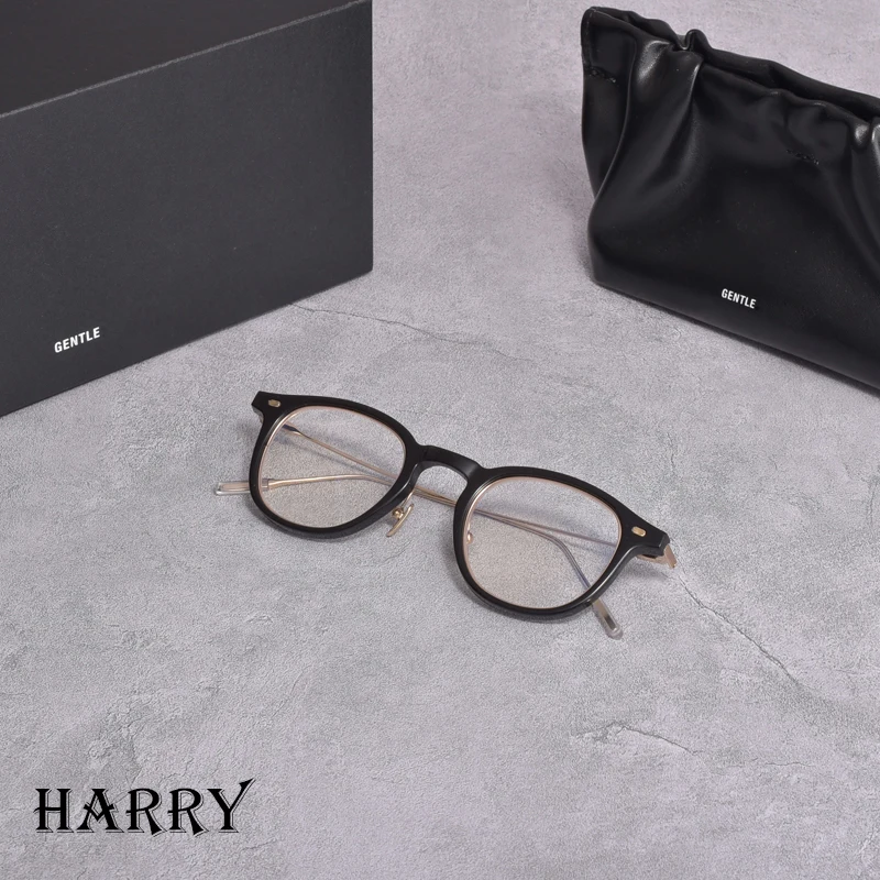 2021 GM New style titanium metal Optics glasses frame GENTLE HARRY Prescription glasses frame for women men Eyeglasses
2021 GM New style titanium metal Optics glasses frame GENTLE HARRY Prescription glasses frame for women men Eyeglasses