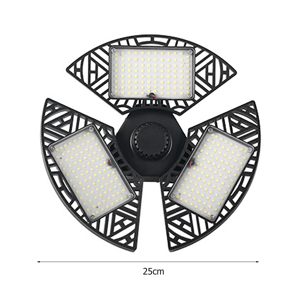 Fan Shape Industrial Lighting 150W E26 E27 288 LEDGarageLight AC 85-265V Warehouse Factory Gym Deform Lamp
Fan Shape Industrial Lighting 150W E26 E27 288 LEDGarageLight AC 85-265V Warehouse Factory Gym Deform Lamp