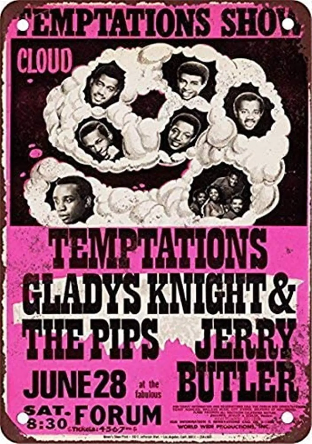 Новинка, забавный жестяной знак The Temptations в Лос-Анджелесе, винтажный знак, металлическая пластина для закусочной, мужской пещеры и домашнего ...
Новинка, забавный жестяной знак The Temptations в Лос-Анджелесе, винтажный знак, металлическая пластина для закусочной, мужской пещеры и домашнего ...
