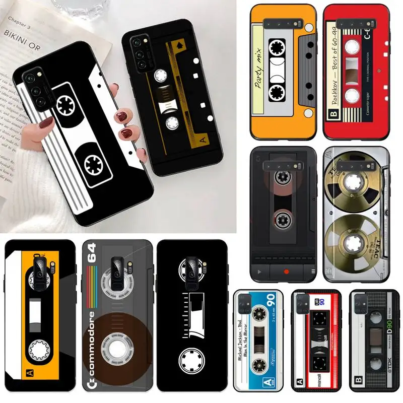 mixtape Audio cassette Soft Rubber Phone Cover for Samsung S20 plus Ultra S6 S7 edge S8 S9 plus S10 5G lite 2020
mixtape Audio cassette Soft Rubber Phone Cover for Samsung S20 plus Ultra S6 S7 edge S8 S9 plus S10 5G lite 2020