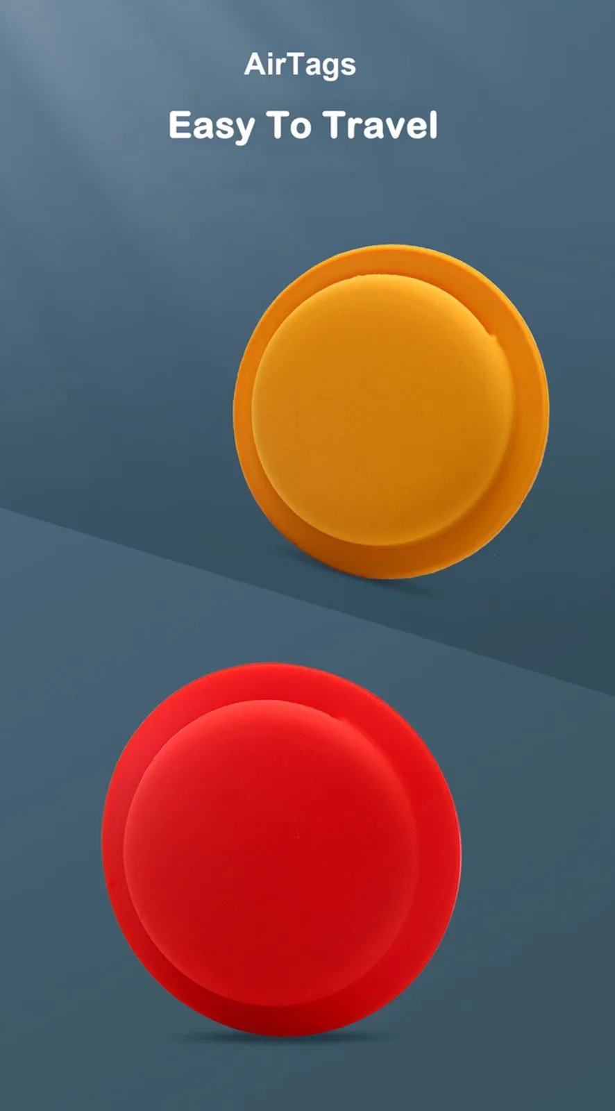 For Apple Airtag Tracker Silicone Case Anti-lost Protective Sleeve Back Adhesive Mount Soft Cover Protector Accessories
For Apple Airtag Tracker Silicone Case Anti-lost Protective Sleeve Back Adhesive Mount Soft Cover Protector Accessories