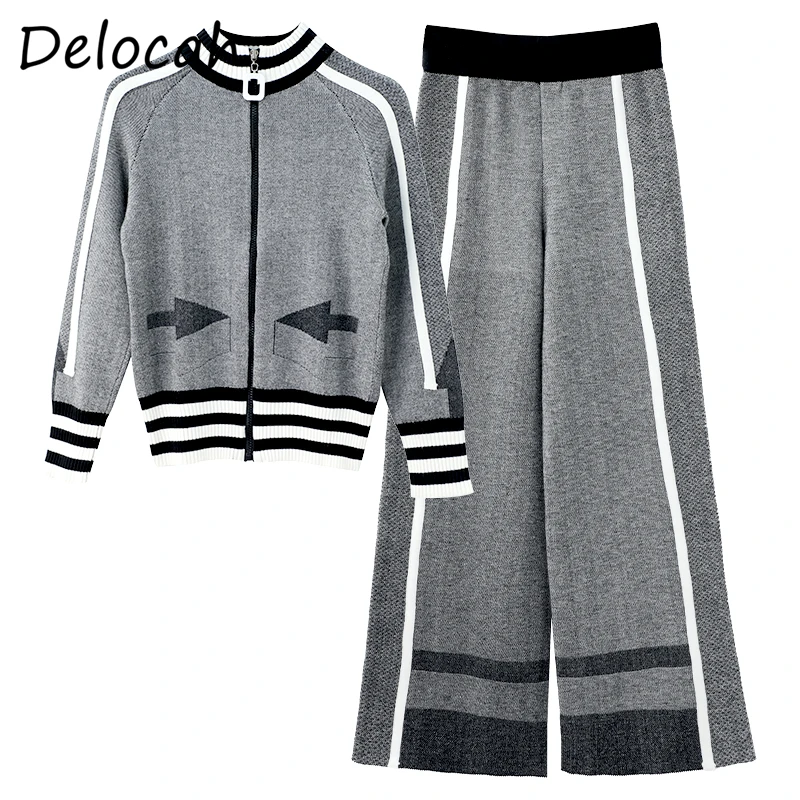 Delocah Summer Women Fashion DesignerPant Set Lantern Sleeve Cardigan Tops + High Waist Wide Leg Long Pants 2 TwoPiecesSuits
Delocah Summer Women Fashion DesignerPant Set Lantern Sleeve Cardigan Tops + High Waist Wide Leg Long Pants 2 TwoPiecesSuits