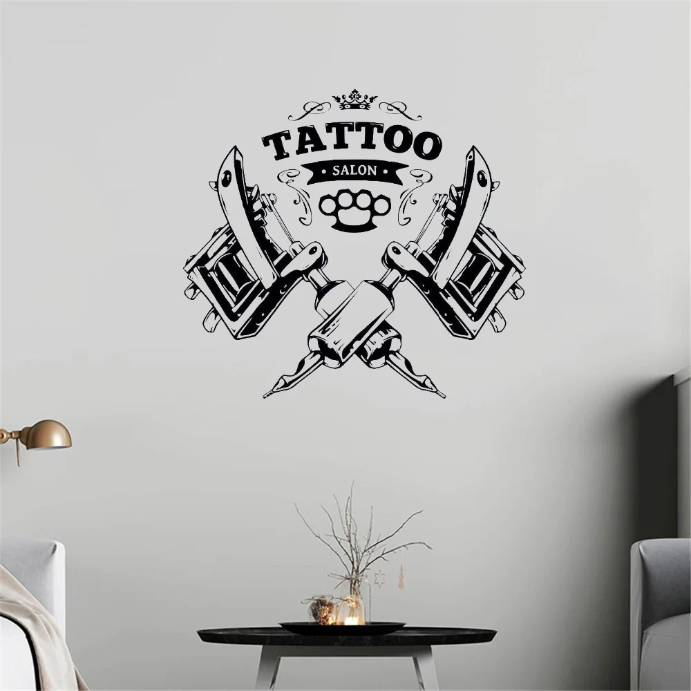 Fashion Tattoo Parlor Tattoo Salon Wall sticker removeable wall decal tattoo Shop Logo Wall Art Decor decals Vinyl ov25
Fashion Tattoo Parlor Tattoo Salon Wall sticker removeable wall decal tattoo Shop Logo Wall Art Decor decals Vinyl ov25