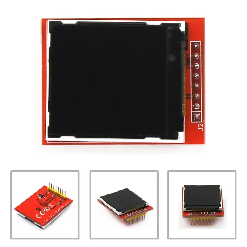 128*128 1.44" TFT SPI LCD screen (without touch) color LCD module ,1.44 inch lcd display with backplane and driver IC ST7735
128*128 1.44" TFT SPI LCD screen (without touch) color LCD module ,1.44 inch lcd display with backplane and driver IC ST7735
