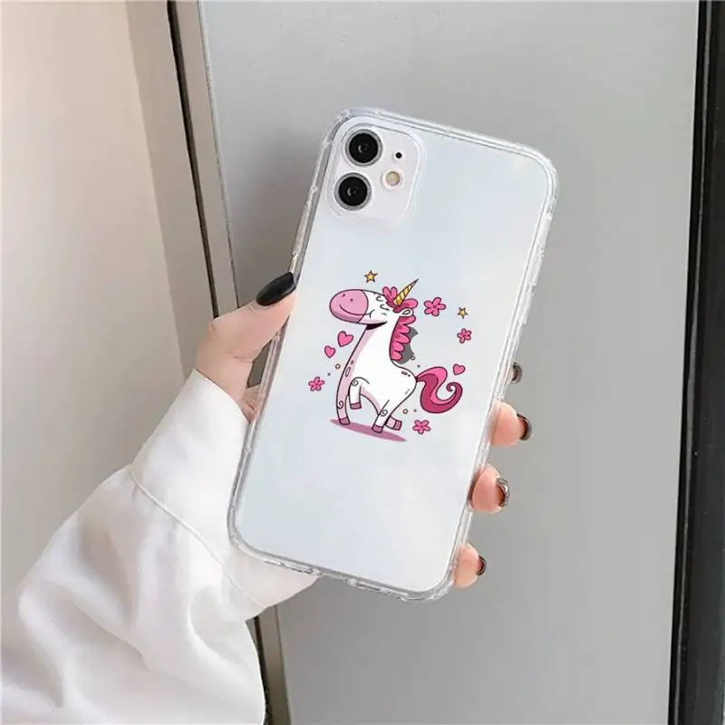unicorn Cute rainbow cartoon Phone Case Transparent soft For iphone 5 5s 5c se 6 6s 7 8 11 12 plus mini x xs xr pro max
unicorn Cute rainbow cartoon Phone Case Transparent soft For iphone 5 5s 5c se 6 6s 7 8 11 12 plus mini x xs xr pro max