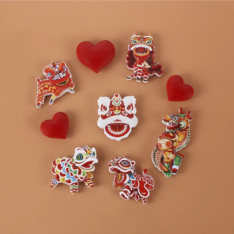 New Year Refrigerator Paste Cute Creative Resin Refrigerator Paste Cartoon Chinese Wind Refrigerator Paste Spring Festival
New Year Refrigerator Paste Cute Creative Resin Refrigerator Paste Cartoon Chinese Wind Refrigerator Paste Spring Festival