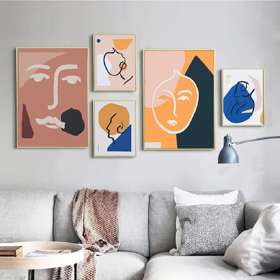 Scandinavian Abstract Figure Line Posters Canvas Painting Prints Wall Art Pictures for Gallery Living Room Interior Home Decor
Scandinavian Abstract Figure Line Posters Canvas Painting Prints Wall Art Pictures for Gallery Living Room Interior Home Decor