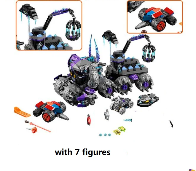 878 шт. строительные блоки Nexoese Knight модель Jestro 70352 Nexused Saber роботы игрушки для детей
878 шт. строительные блоки Nexoese Knight модель Jestro 70352 Nexused Saber роботы игрушки для детей