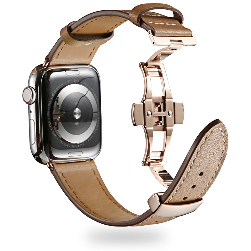 Cow Leather Strap for Apple Watch Band 44mm Bracelet Iwatch Series 6 5 4 3 2 Luxury Steel Buckle 42mm Loop 38mm Replacement 40mm
Cow Leather Strap for Apple Watch Band 44mm Bracelet Iwatch Series 6 5 4 3 2 Luxury Steel Buckle 42mm Loop 38mm Replacement 40mm
