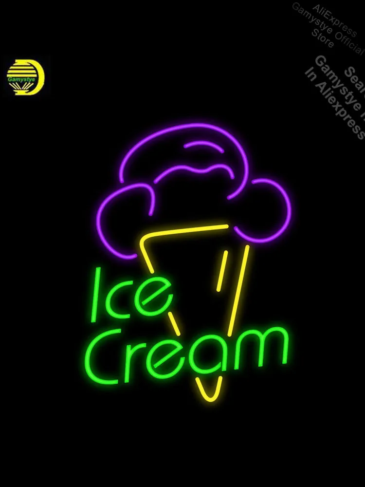 Neon Signs for Ice Cream Handcrafted Food Neon Bulbs sign Glass Texa Light Bulb neon wall lights Chandelier anuncio luminoso
Neon Signs for Ice Cream Handcrafted Food Neon Bulbs sign Glass Texa Light Bulb neon wall lights Chandelier anuncio luminoso