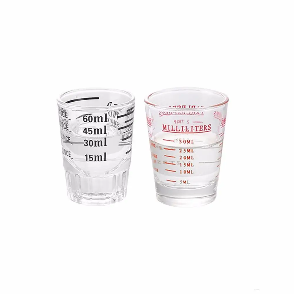 60ml Thickened Graduated Glass Oz Ounce Cup Measuring Cup Shot Glasses Kitchen Home Measure Supplies Dropshipping
60ml Thickened Graduated Glass Oz Ounce Cup Measuring Cup Shot Glasses Kitchen Home Measure Supplies Dropshipping