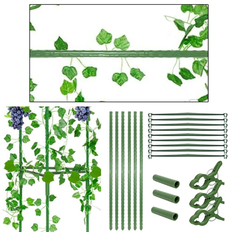 9pcs Garden Stakes Arms for tomato Cage + 3pcs Connecting Pipe + 6pcs Long Tube G5GB
9pcs Garden Stakes Arms for tomato Cage + 3pcs Connecting Pipe + 6pcs Long Tube G5GB