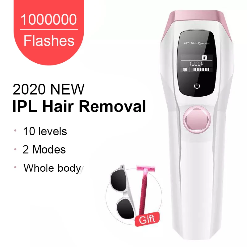 1000000 Flashes 2020 New Laser Epilator Touch Screen 10 Levels IPL Photoepilator Hair Removal Epilator depiladora Dropshipping
1000000 Flashes 2020 New Laser Epilator Touch Screen 10 Levels IPL Photoepilator Hair Removal Epilator depiladora Dropshipping