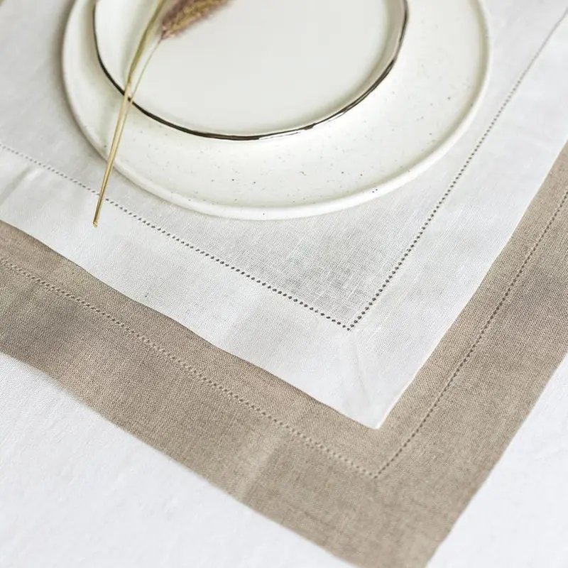 4PCS Hemstitched Napkins Linen Dinner Napkins Custom Napkins 4 Size Available For Party Wedding
4PCS Hemstitched Napkins Linen Dinner Napkins Custom Napkins 4 Size Available For Party Wedding