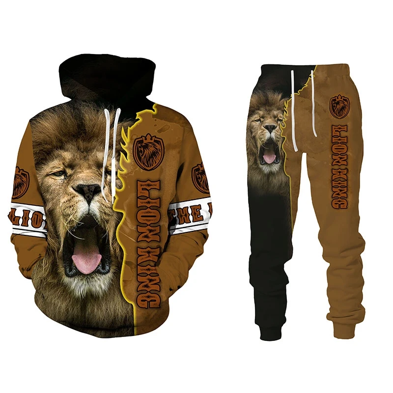 Leon 3D men's hoodies and printed sweatshirts, casual sportswear sets, fashion clothes, autumn and winter
Leon 3D men's hoodies and printed sweatshirts, casual sportswear sets, fashion clothes, autumn and winter