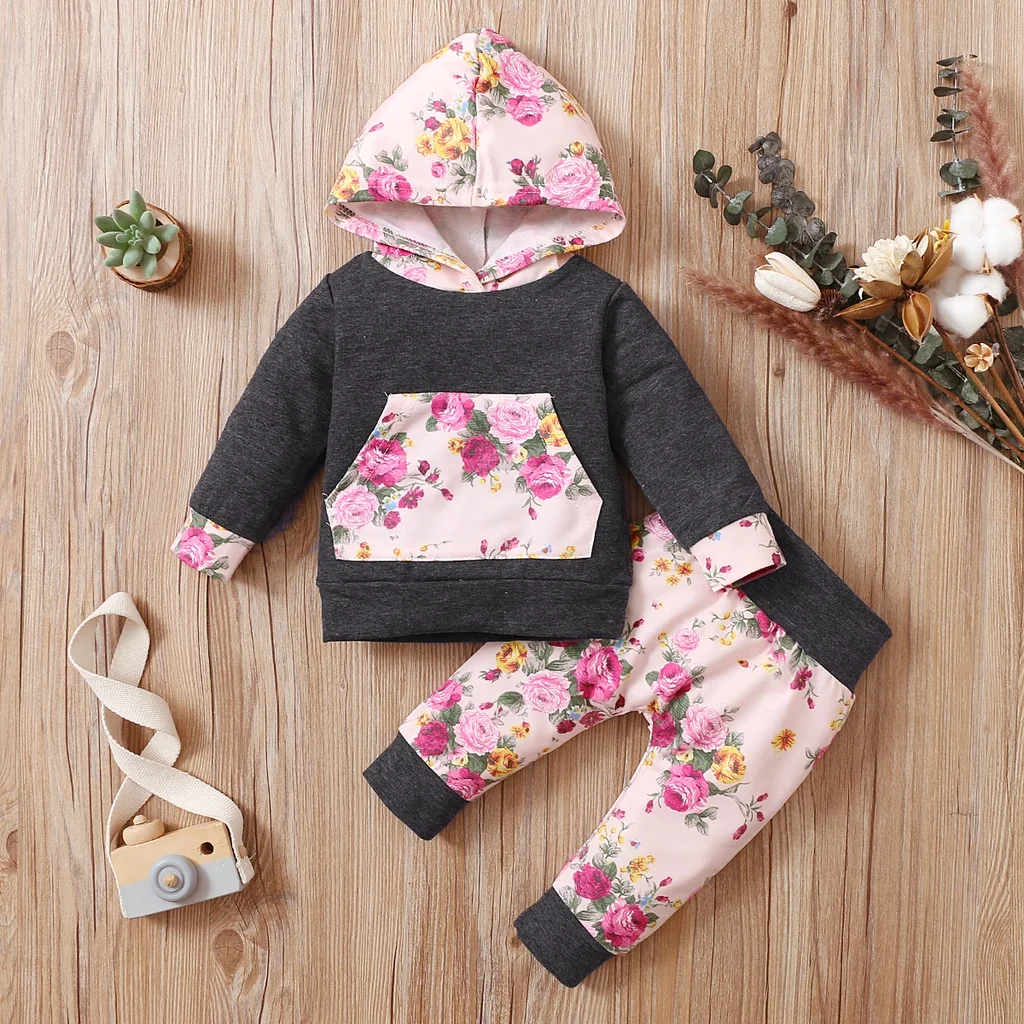Floral Baby Girl Clothes Cotton Costume for Baby Summer Long Sleeve Children's Clothing Hooded Clothes for Newborns 0 to 3
Floral Baby Girl Clothes Cotton Costume for Baby Summer Long Sleeve Children's Clothing Hooded Clothes for Newborns 0 to 3