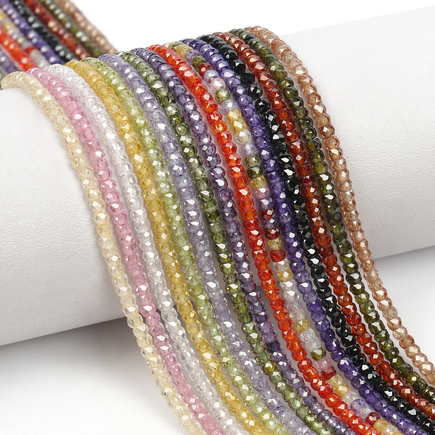 3x2mm Multicolor Abacus Zircon Waist Beads Flat Round Natural Stone Beads for Bracelet Jewelry Making DIY Necklace Accessories
3x2mm Multicolor Abacus Zircon Waist Beads Flat Round Natural Stone Beads for Bracelet Jewelry Making DIY Necklace Accessories
