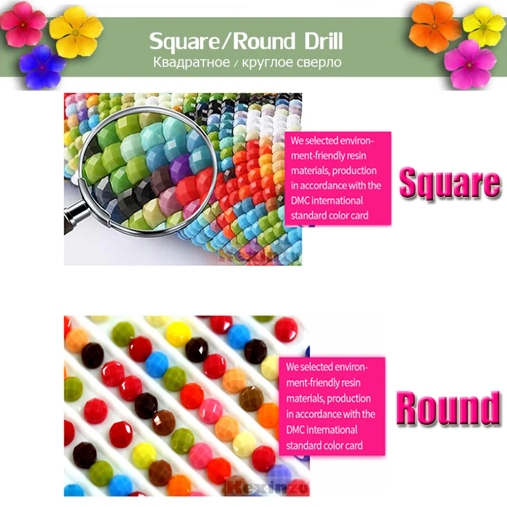 kexinzu Full Square/Round Drill 5D DIY Diamond Painting "Colored flowers" 3D Embroidery Cross Stitch 5D Home Decor Gift
kexinzu Full Square/Round Drill 5D DIY Diamond Painting "Colored flowers" 3D Embroidery Cross Stitch 5D Home Decor Gift