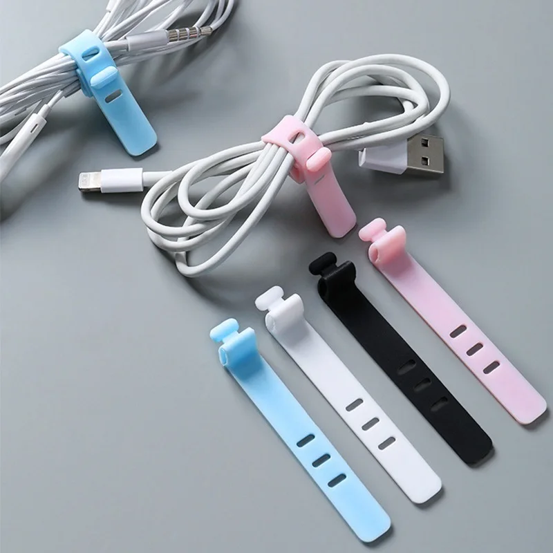 HSYK 3pcs Silicone Cable Winder Accesories USB Earphone Data Line Mouse Keyboard Cable Cord Holder Cable Protector Charging
HSYK 3pcs Silicone Cable Winder Accesories USB Earphone Data Line Mouse Keyboard Cable Cord Holder Cable Protector Charging