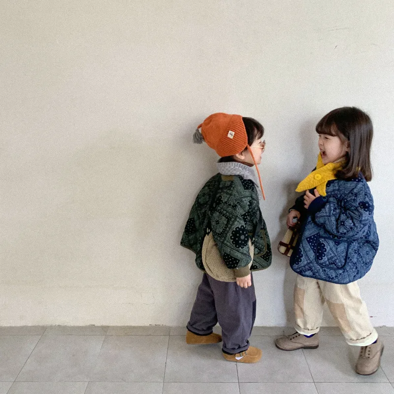 Girls Boys Coat Jacket Tops 2021 Retro Warm Plus Thicken Winter Autumn Cotton Baby's Kids Long School Children's Clthing
Girls Boys Coat Jacket Tops 2021 Retro Warm Plus Thicken Winter Autumn Cotton Baby's Kids Long School Children's Clthing