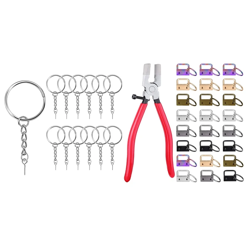 200 Pcs Key Rings And Pins In Bulk & 1 Set Key Fob Hardware, Keychain Hardware With Pliers Tool
200 Pcs Key Rings And Pins In Bulk & 1 Set Key Fob Hardware, Keychain Hardware With Pliers Tool