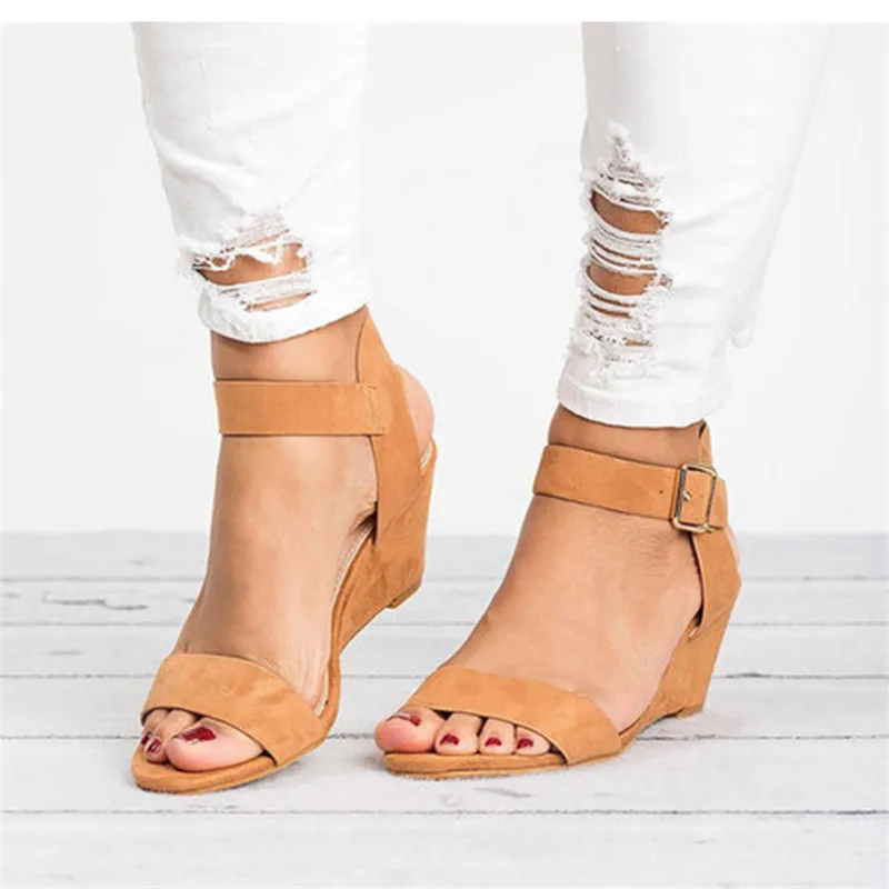 Women Sandals Plus Size Wedges Shoes Women 2019 Fashion Peep Toe Wedge Heels Sandalias Mujer Casual Women Summer Sandals
Women Sandals Plus Size Wedges Shoes Women 2019 Fashion Peep Toe Wedge Heels Sandalias Mujer Casual Women Summer Sandals
