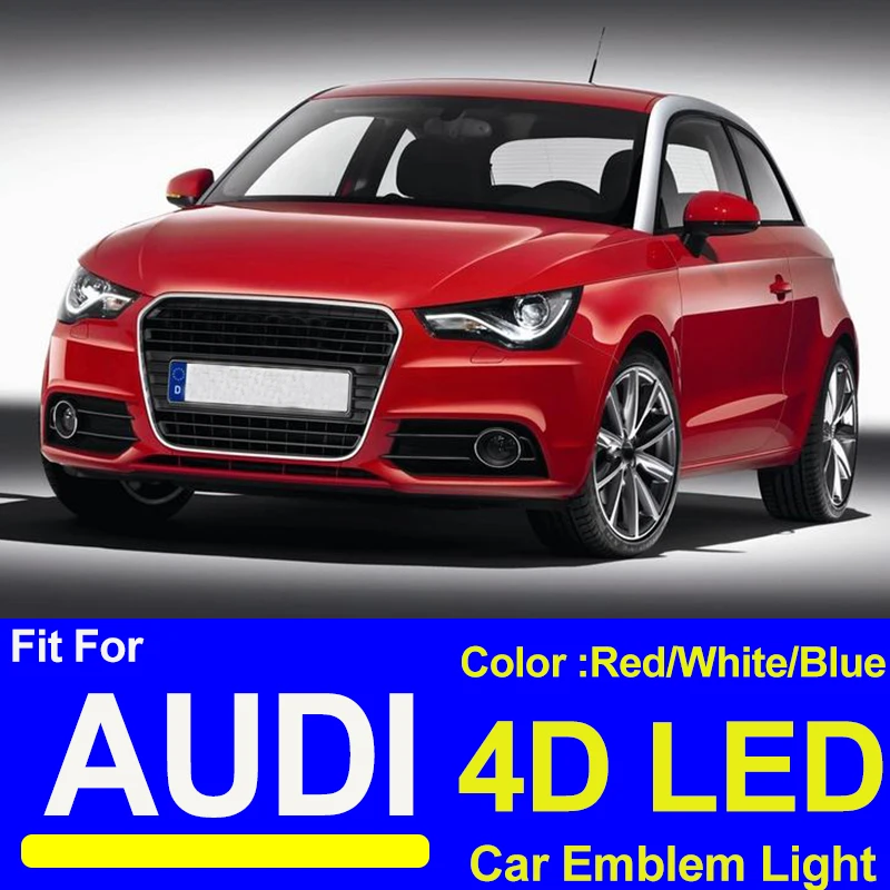 18.2CM 27.3CM 28.5CN Car Logo Emlem 4D LED Light Front Hood Head Trunk Rear Covers Boot Badge for A3 A5 A7 A4L A6L Q3 Q5 TT
18.2CM 27.3CM 28.5CN Car Logo Emlem 4D LED Light Front Hood Head Trunk Rear Covers Boot Badge for A3 A5 A7 A4L A6L Q3 Q5 TT