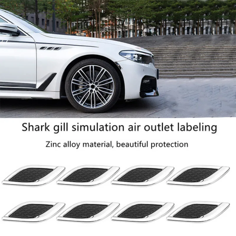 Car Side Fake Vent Car Sticker Shark Air Outlet Simulation Car Decoration Modified Car Styling Popular Car Sticker
Car Side Fake Vent Car Sticker Shark Air Outlet Simulation Car Decoration Modified Car Styling Popular Car Sticker