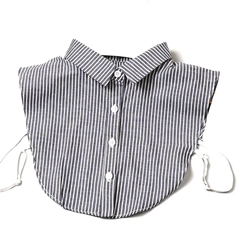Vertical Striped Detachable Collar Women/Man Vintage Choker Necklace Detachable Lapel Shirt Fake False Collar Clothing
Vertical Striped Detachable Collar Women/Man Vintage Choker Necklace Detachable Lapel Shirt Fake False Collar Clothing