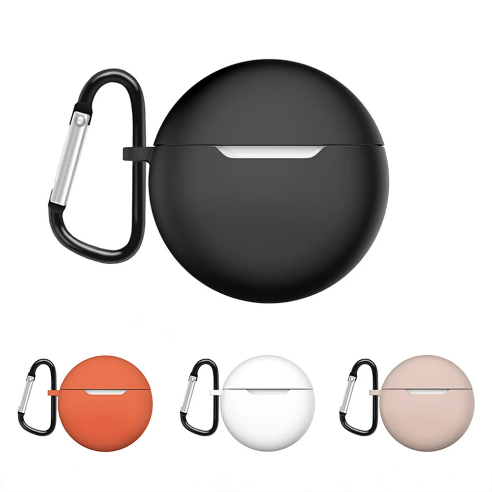 Wireless Earbud Case Silicon Bluetooth Headphone Protective Cover with Carabinet Headset Carrying Case for Lenovo HT38
Wireless Earbud Case Silicon Bluetooth Headphone Protective Cover with Carabinet Headset Carrying Case for Lenovo HT38