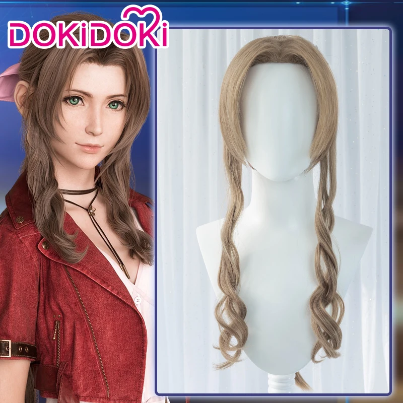 DokiDoki Game FFVII Aerith Cosplay Wig Women Blonde Hair Final Fantasy VII Cosplay Wig Aerith Gainsborough Wigs
DokiDoki Game FFVII Aerith Cosplay Wig Women Blonde Hair Final Fantasy VII Cosplay Wig Aerith Gainsborough Wigs