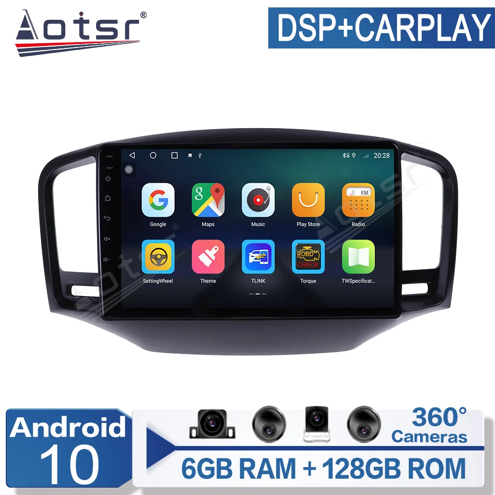 6+128G Android 10 For Roewe 350 2010-2016 Car Multimedia Player Radio GPS Navigation Auto Stereo Recorder
6+128G Android 10 For Roewe 350 2010-2016 Car Multimedia Player Radio GPS Navigation Auto Stereo Recorder