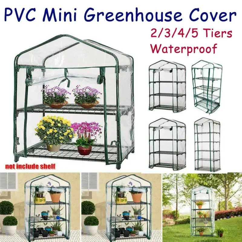 2/3/4/5 Tier PVC Mini Greenhouse Cover Warm Garden Household Plant Greenhouse Cover Waterproof Protect Tools(without Iron Stand)
2/3/4/5 Tier PVC Mini Greenhouse Cover Warm Garden Household Plant Greenhouse Cover Waterproof Protect Tools(without Iron Stand)