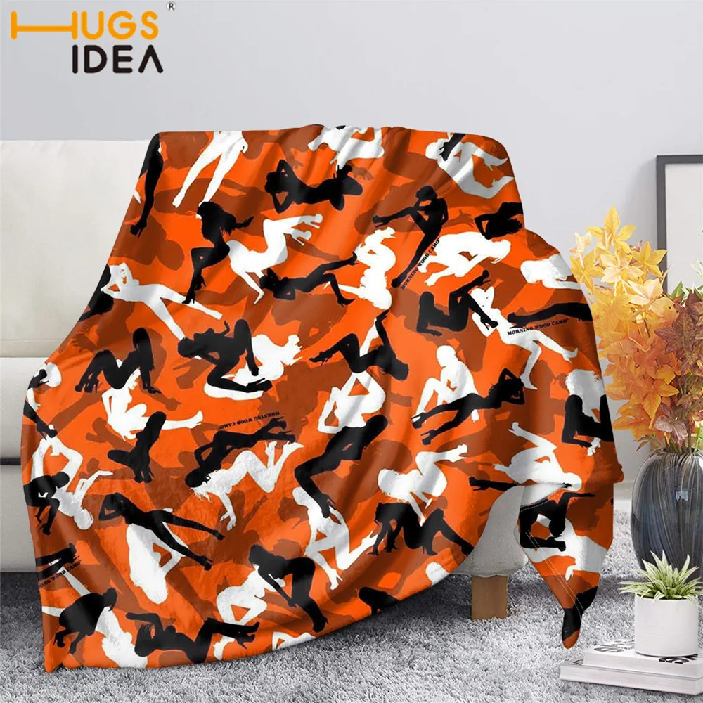 HUGSIDEA Oranger Camouflage Fleece Blanket Warm Bedroom Throw Blanket on Bed Sofa Bedding Travel Sherpa Blankets for Kids Quilt
HUGSIDEA Oranger Camouflage Fleece Blanket Warm Bedroom Throw Blanket on Bed Sofa Bedding Travel Sherpa Blankets for Kids Quilt