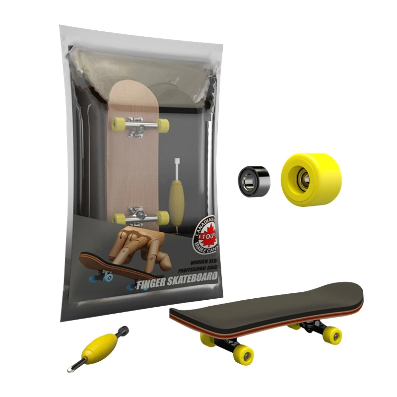 1 Set Wooden Fingerboard Skateboard with Box Children Deck Sport Game Gift Maple Novelty Finger Toy for Adults Kids
1 Set Wooden Fingerboard Skateboard with Box Children Deck Sport Game Gift Maple Novelty Finger Toy for Adults Kids