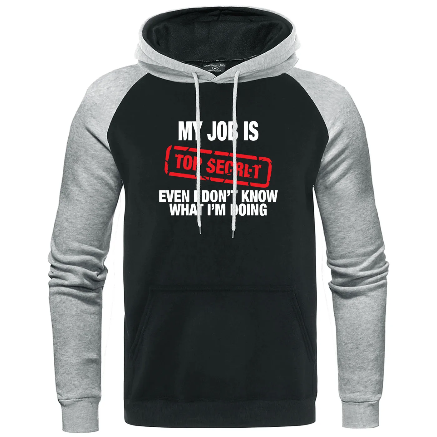 MY JOB IS TOP SECRET Hoodies Funny Humour Sweatshirt Hip Hop men Autumn Winter Raglan Hoodie Fleece Warm Quality Mens Pullover
MY JOB IS TOP SECRET Hoodies Funny Humour Sweatshirt Hip Hop men Autumn Winter Raglan Hoodie Fleece Warm Quality Mens Pullover